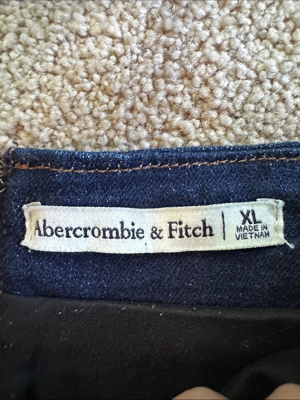 Abercrombie & Fitch bubble hem denim dress - Picture 7 of 15